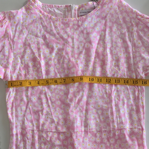 Faithfull the Brand Emilia midi dress,NWT,M - Picture 11 of 13